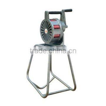 hand operated Siren LK-120,crank siren with stand,civil defence siren