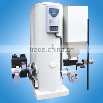 oval automatic biomass gasification hot water boiler