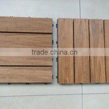 Carbonized Compressed Sauna bamboo flooring