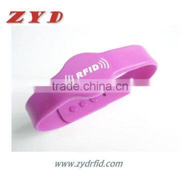 Fashion Style 13.56MHz S50 RFID Smart Wristband/ Bracelet for Activity photo-3