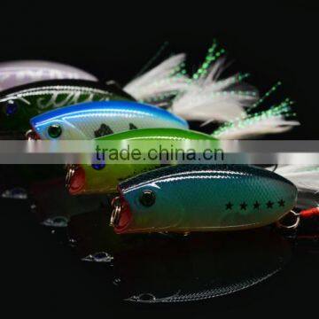 Artificial Plastic Popper bait hard fishing bait