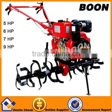 Gear transmission diesel engine 950mm, 1050 mm tilling width tiller