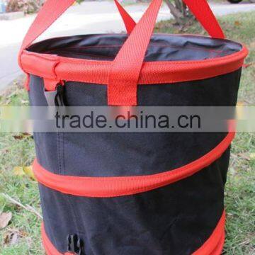 PP/PE Jute Oxford Pop-up Tool Bag Garden Storage Bag With Handles Easily Carried Manufacturer photo-4