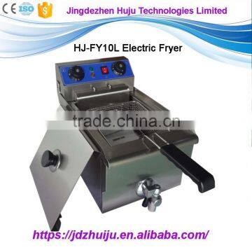 220V 3KW New arrivals 10L deep fryer machine HJ-FY10L