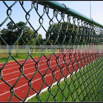 galvanized chain link fence