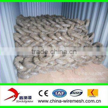 Galvanized surface treatment and binding wire function iron wire