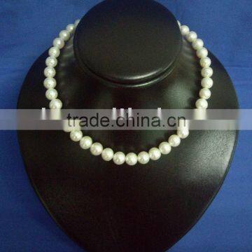 Pearl Necklace.freshwater pearl Necklace,real round pearl necklace