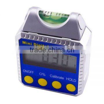 Digital Bevel Box / Inclinometer / Protractor With Spirit Level Built-in Magnetic Base & Always Upright LCD photo-3