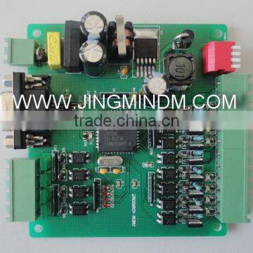 JMDM professional stable and reliable LED control board with 4 channels input and 8 channels transistor output