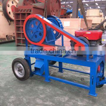 Mobile Small Jaw Crusher With Diesel Engine,Portable Rock Crusher Mini Jaw Crusher for Sale photo-5