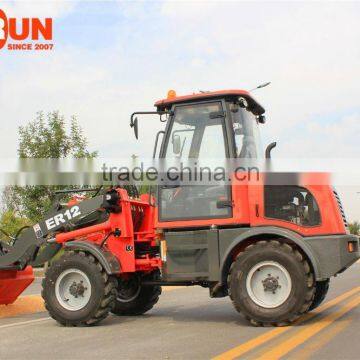 Qingdao Everun Machinery 1.2 Ton Small Bucket Wheel Loader With CE Approved photo-6