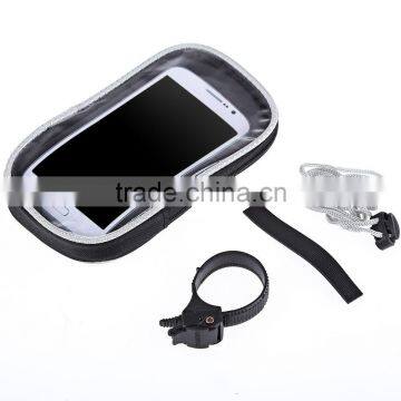 YANHO Cycling Bicycle Bag Bike Frame Front Tube Panniers Mount for 5.5 Inches Touch Screen Cell PhoneBag photo-6