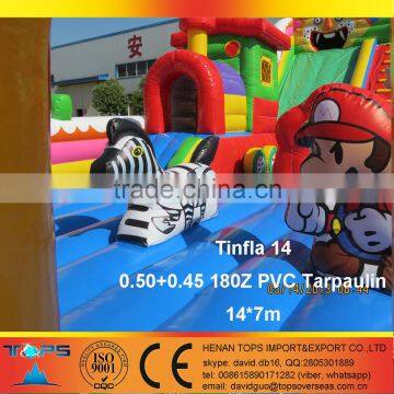 Inflatable Slide Tinfla 14 in PVC Tarpaulin Mario photo-4