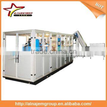 Rotary automatic bottle blowing machine