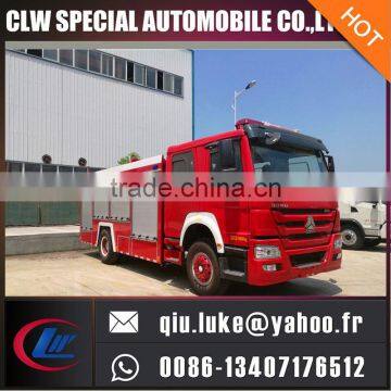 INOX high level stainless steel material fire fighting truck for sale