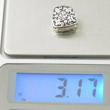 Silver Spacer Beads DIY Beads For Jewelry Making Bracelet photo-4