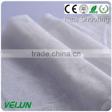 Made in China Guangdong manufacture 100% spunlace skin friendly no toxic spunlace non woven fabric