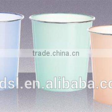 PP material Home use colorful plastic trash can