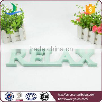 Thinner RELAX Shape Enamel Sign for Decoration photo-3