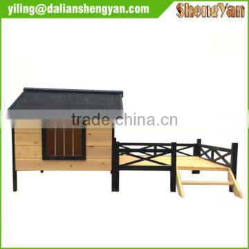 Large Dog Cage , Dog House With Porch. photo-4