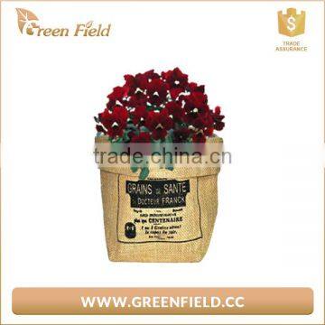 Herb Planter Jute Grow Bag,small Round Planter Jute Grow Bag photo-2