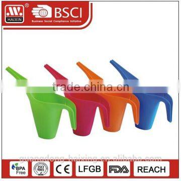 colorful watering can, plastic products, plastic housewares