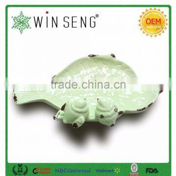 Garden Decor Bird Ceramic Bird Feeder, Soup Plate, Novelty photo-2