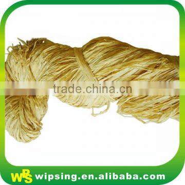 Natural Raffia Bow Tie With Elastic Loop Raffia Pre-tied Bow photo-6