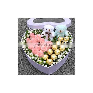 Heart Shaped Floral Foam Used for Flower Arrangement photo-6