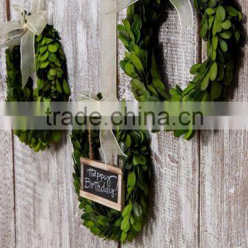 8'' Preserved Boxwood Wreath Wholesale photo-2
