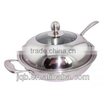 Metal skillet/ fry pan stainless steel skillet