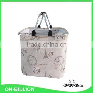 Cheap Collapsible Fabric Canvas Laundry Hamper With Handle photo-3