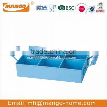 Mini Colorful Metal 6 Compartments Nursery Pots photo-2