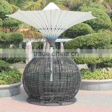 outdoor sofa closed round shape