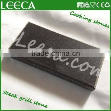 Hot stone cooking, steak lava stone for cooking, barbeque stones