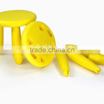 Best Selling High Quality Plastic PP Colorful Foldable Child Kids Stool Baby Chair photo-5