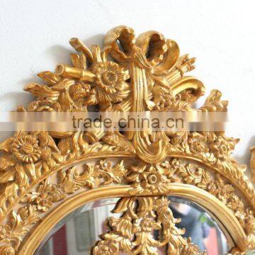 Decorative Usage Polyresin Wall Hanging Mirror FA-423P-01 photo-5