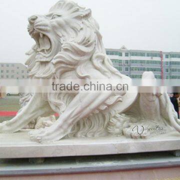 Garden Art Craft Large Stone Lion Outdoor Sculpture photo-2