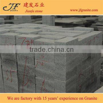 Surface Flamed Edge Cut G603 Grey Granite Paving Cubes photo-2