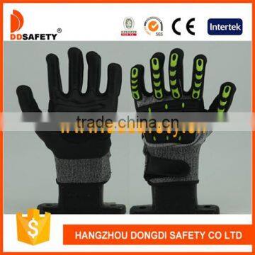 DDSAFETY With 5years experience high Impact Anti Cut Resistant Gloves With TPR Protection