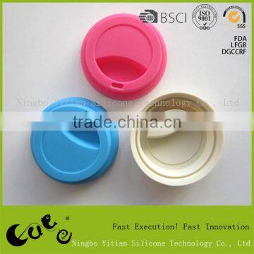 High quality silicone starbucks mug lid