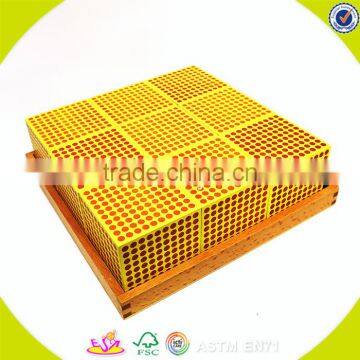 2017 New Design Toddlers Preschool Wooden Montessori Toys for 3 Year Old W12F003 photo-3