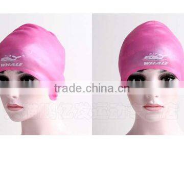 Custom Silicone Swim Cap Swim Customized Company Logo for Long Hair Swim Cap photo-2