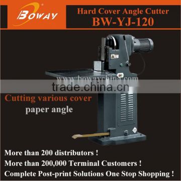 80mm paper height book Hard cover Angle Cutter Machine YJ-120