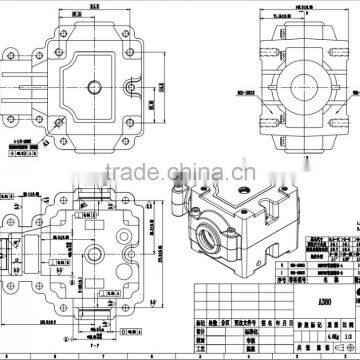 25HP Agricultural Bevel Gearbox for Grain Storage
