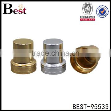 aluminum crimp on bottle cap, perfume bottle cap