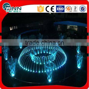 Outdoor Seven Color Led Light Musical Dancing Garden Fountain photo-3