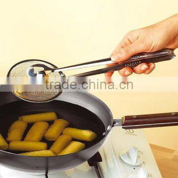 Multi-functional Stainless Steel Bread Clamp BBQ Barbecue Vegetable and Fried Potato Clip Kitchen Tools