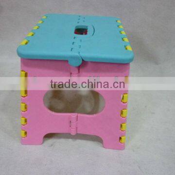 Smile Face Family and Garden Portable Folding Plastic Step Stool Chair photo-5