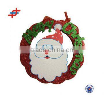 Christmas decoration hanging Wooden board, movable X'mas decoration